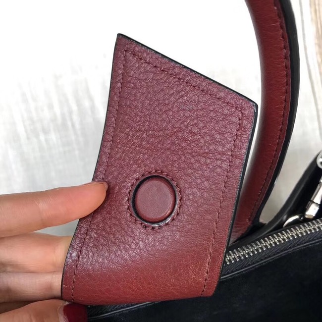 Prada Leather handbag 1BG148 Burgundy