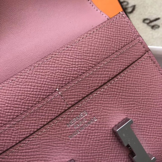 Hermes Constance Wallets espom leather H2297 pink