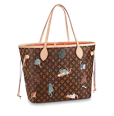 Louis Vuitton Original Monogram Canvas NEVERFULL MM M44441