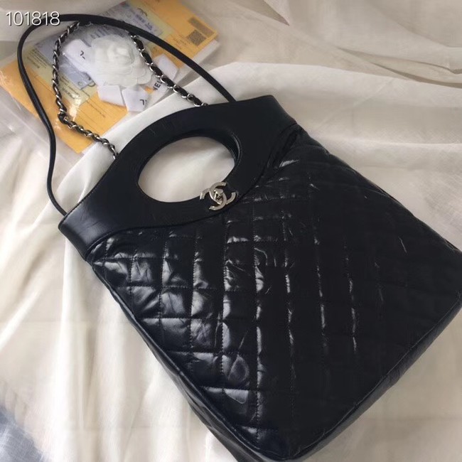 chanel 31 small shopping bag AS0091 black
