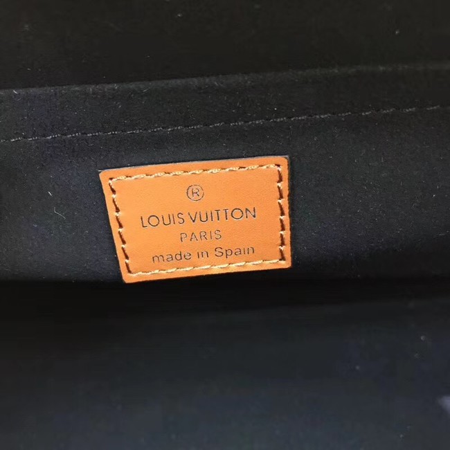 Louis Vuitton SAC TRICOT Epi Leather M52805 black
