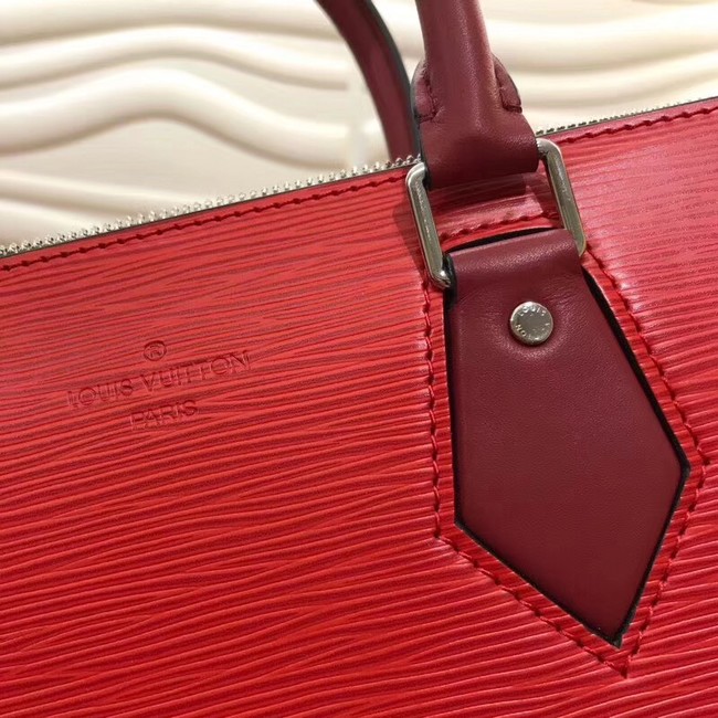 Louis Vuitton SAC TRICOT Epi Leather M52805 red