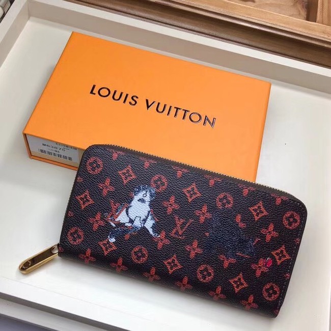 Louis Vuitton ZIPPY WALLET M63875 orange
