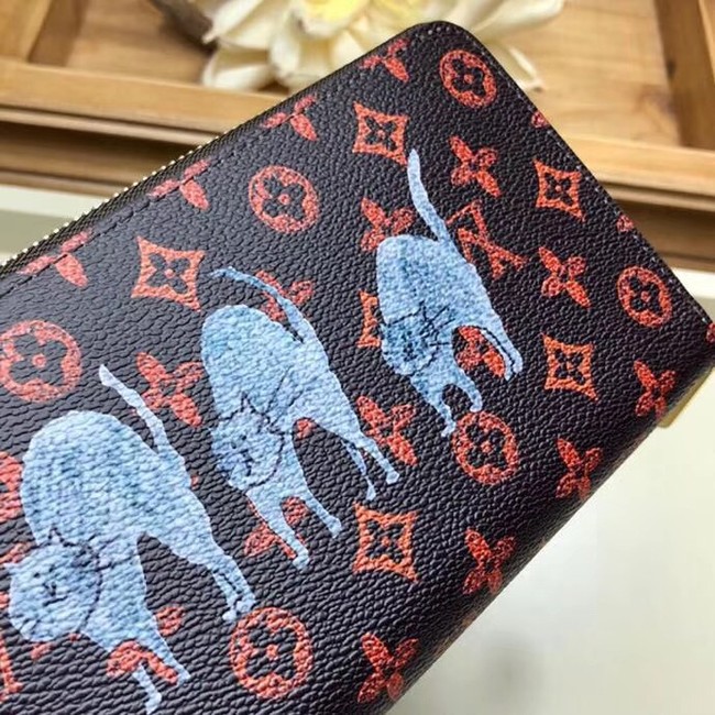 Louis Vuitton ZIPPY WALLET M63875 orange