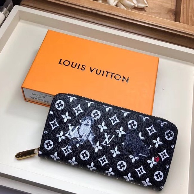 Louis Vuitton Zippy Wallet Black M63875