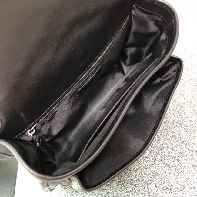 SAINT LAURENT Niki leather shoulder bag 12496 black