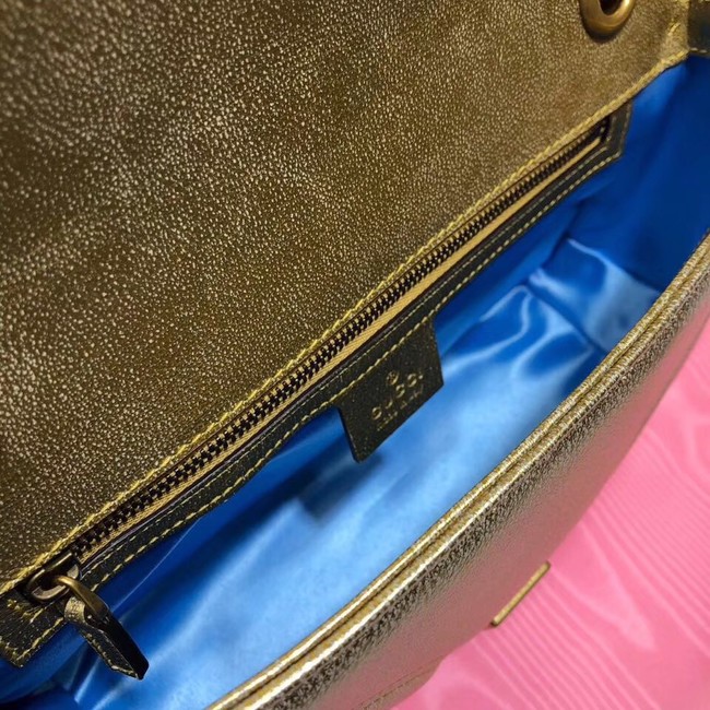 Gucci GG Marmont matelasse bag 443497 Pink and gold