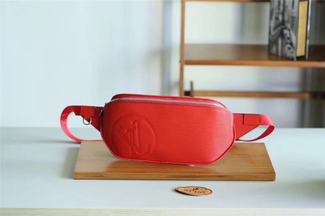 Louis Vuitton Epi Leather Belt Bag M51420 red