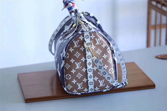 Louis Vuitton Monogram Canvas Speedy 30 M40391 dark blue