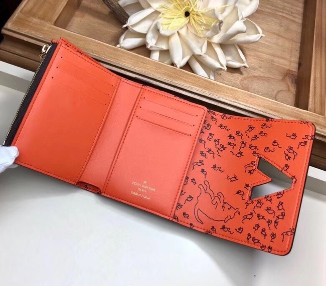 Louis Vuitton Twist Compact Wallet M63889 orange