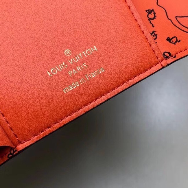 Louis Vuitton Twist Compact Wallet M63889 orange