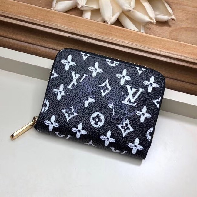 Louis Vuitton Zippy Coin Purse Black M63884