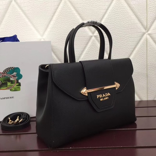 Prada Calf leather bag 13709 black