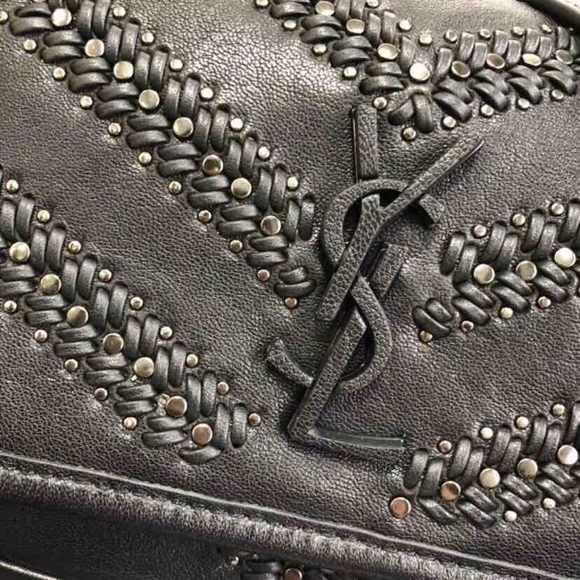 SAINT LAURENT Niki leather shoulder bag Y530337 black