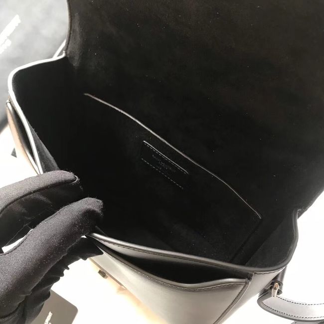 SAINT LAURENT leather shoulder bag Y550257 black