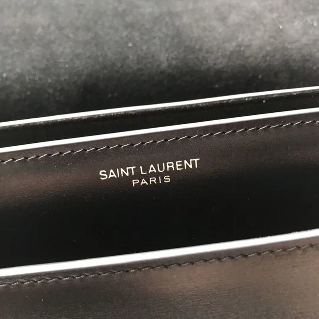 SAINT LAURENT leather shoulder bag Y550286 black