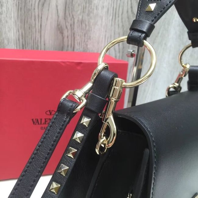 VALENTINO Candy quilted leather cross-body bag V3410 black