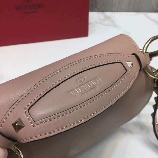 VALENTINO Candy quilted leather cross-body bag V3410 pink