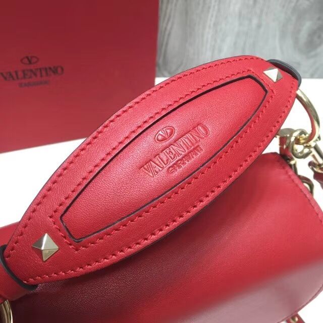 VALENTINO Candy quilted leather cross-body bag V3410 red