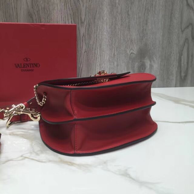 VALENTINO Candy quilted leather cross-body bag V3410 red