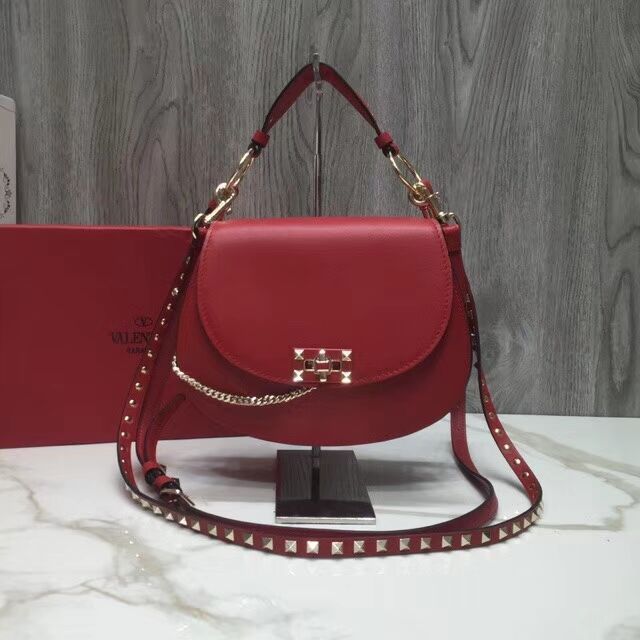 VALENTINO Candy quilted leather cross-body bag V3410 red