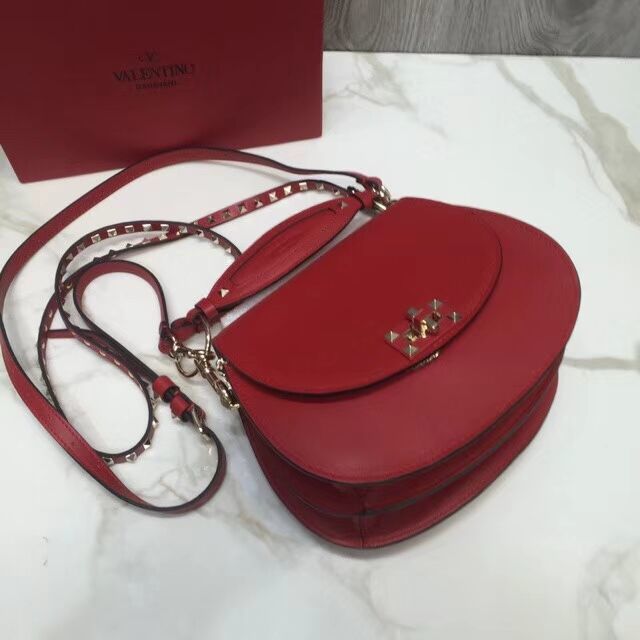 VALENTINO Candy quilted leather cross-body bag V3410 red