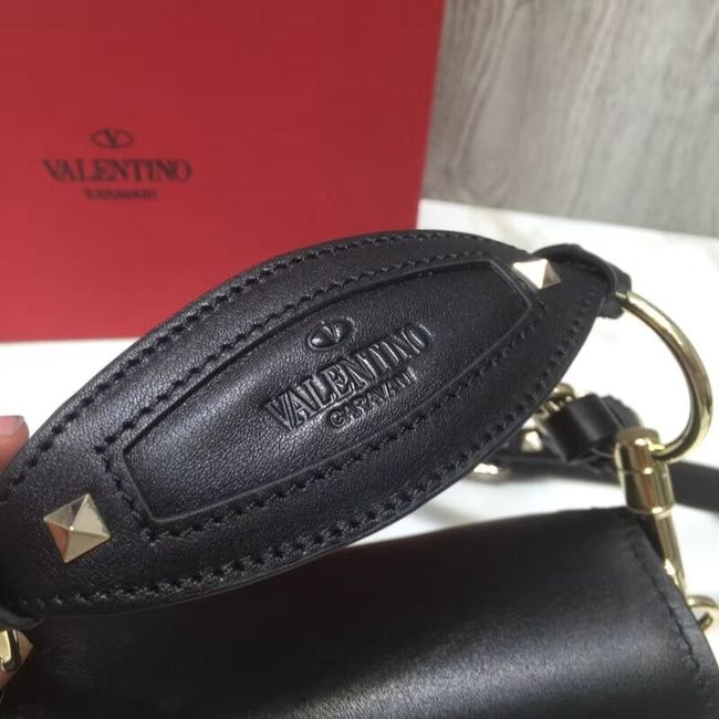 VALENTINO Candy quilted leather cross-body bag V3412 black