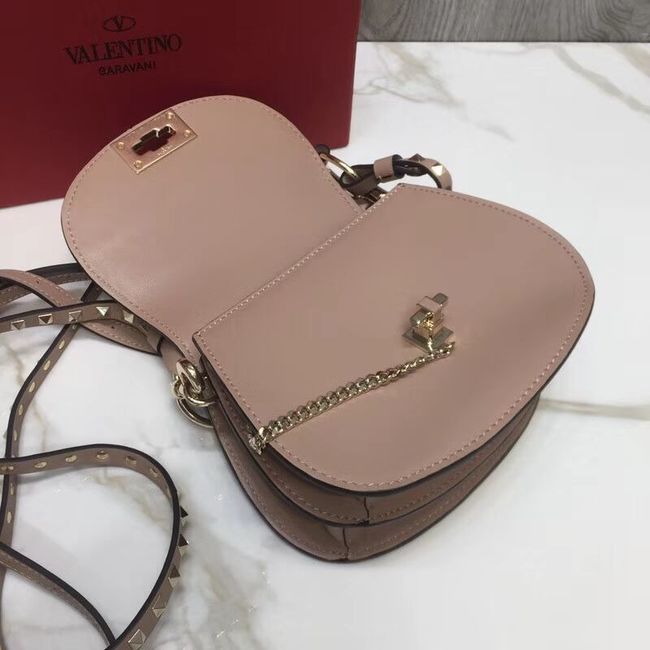 VALENTINO Candy quilted leather cross-body bag V3412 pink