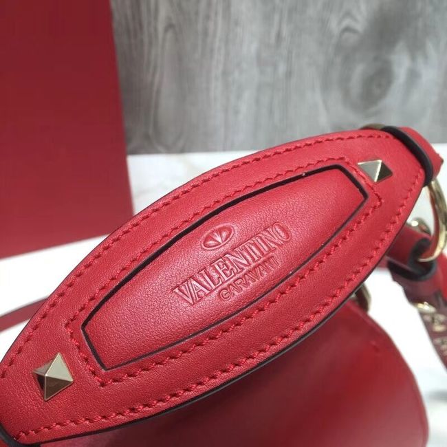 VALENTINO Candy quilted leather cross-body bag V3412 red