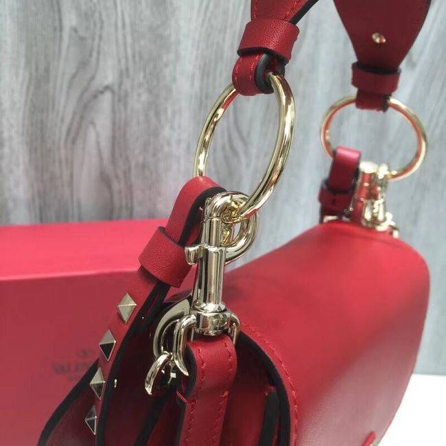 VALENTINO Candy quilted leather cross-body bag V3412 red