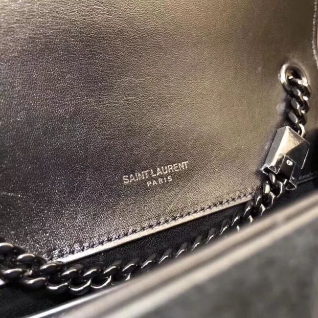 SAINT LAURENT leather shoulder bag Y552024 black