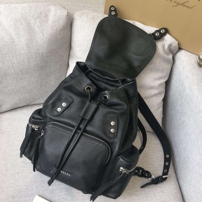 BURBERRY Leather backpack 48791 black