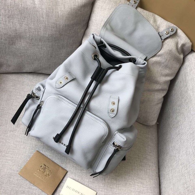 BURBERRY Leather backpack 48791 grey