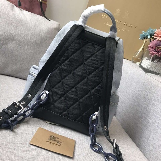 BURBERRY Leather backpack 48791 grey