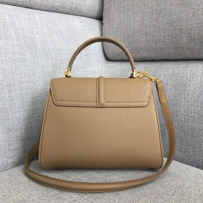 CELINE SMALL 16 BAG IN SATINATED CALFSKIN 188003 Khaki