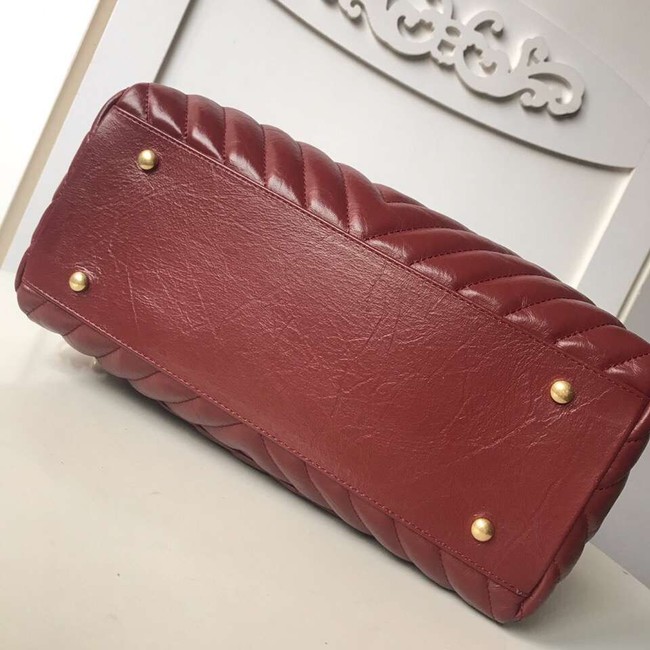 Chanel Original large shopping bag A57974 Burgundy