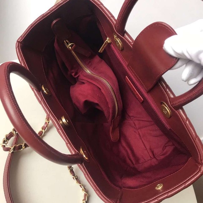 Chanel Original large shopping bag A57974 Burgundy