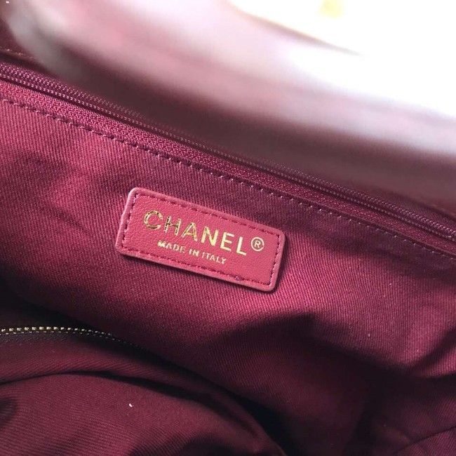 Chanel Original large shopping bag A57974 Burgundy