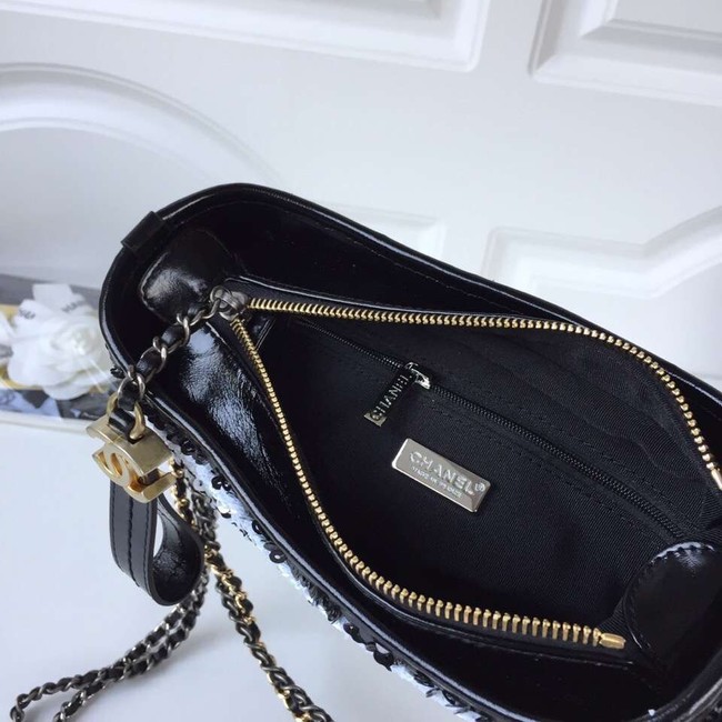 Chanel gabrielle small hobo bag A91810 White & Black