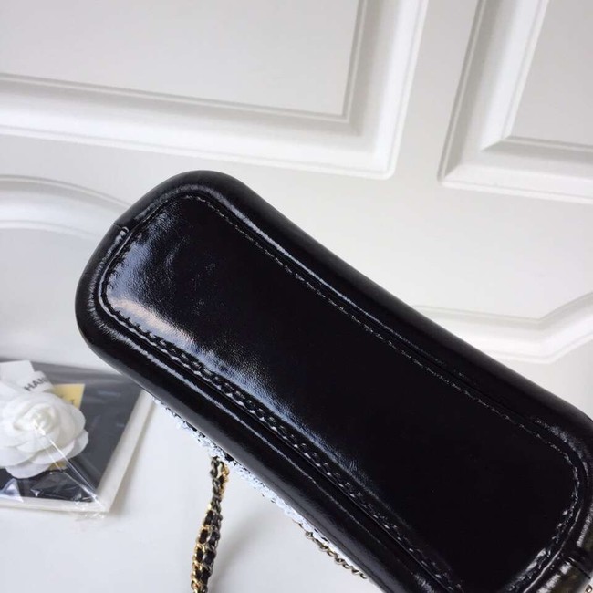 Chanel gabrielle small hobo bag A91810 White & Black