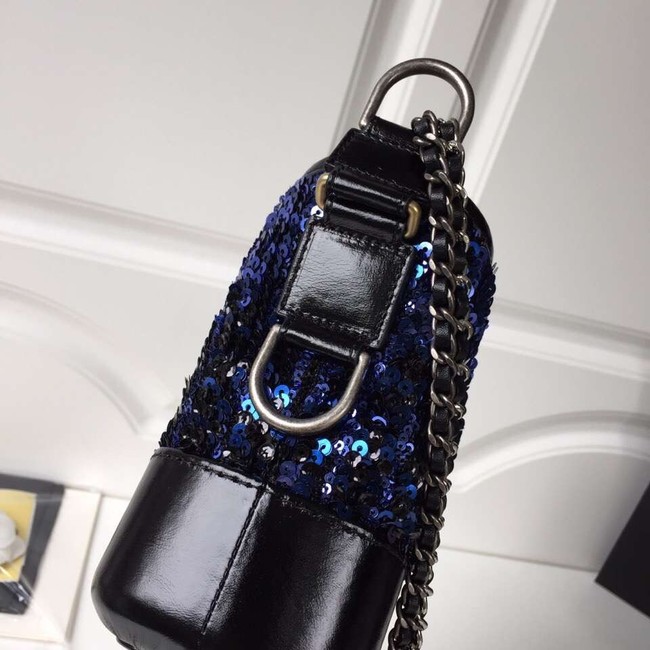 Chanel gabrielle small hobo bag A91810 blue