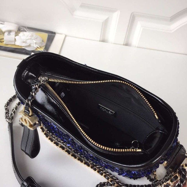 Chanel gabrielle small hobo bag A91810 blue