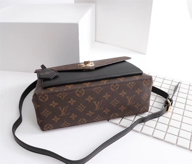 Louis Vuitton Monogram Canvas Pochette Metis Bag M54879 black