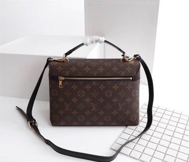 Louis Vuitton Monogram Canvas Pochette Metis Bag M54879 black