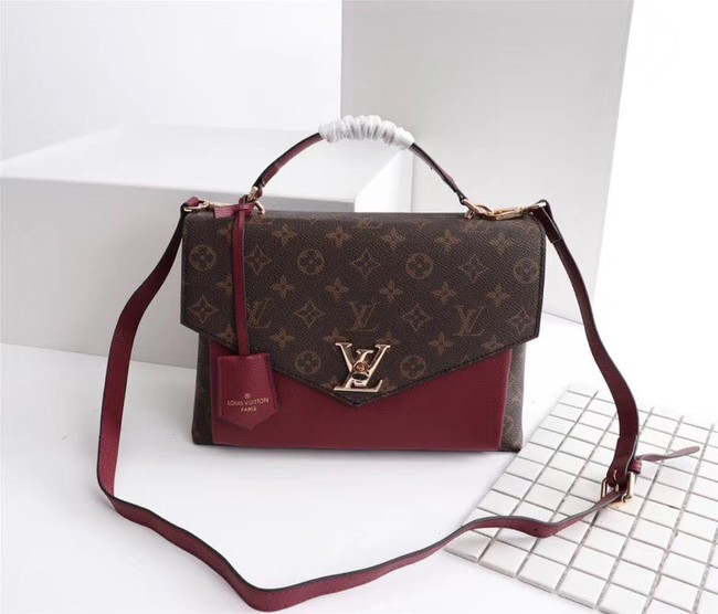 Louis Vuitton Monogram Canvas Pochette Metis Bag M54879 fuchsia