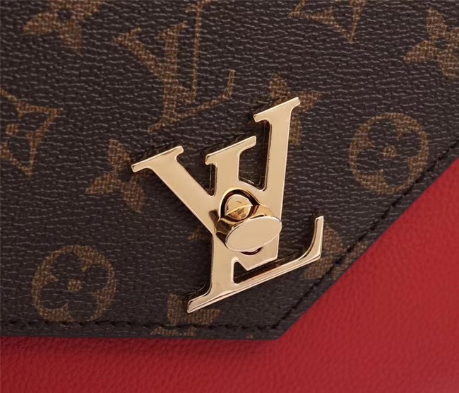 Louis Vuitton Monogram Canvas Pochette Metis Bag M54879 red