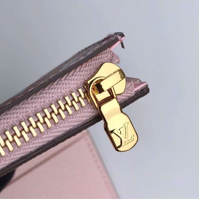 Louis vuitton original ZOE WALLET M62933 pink