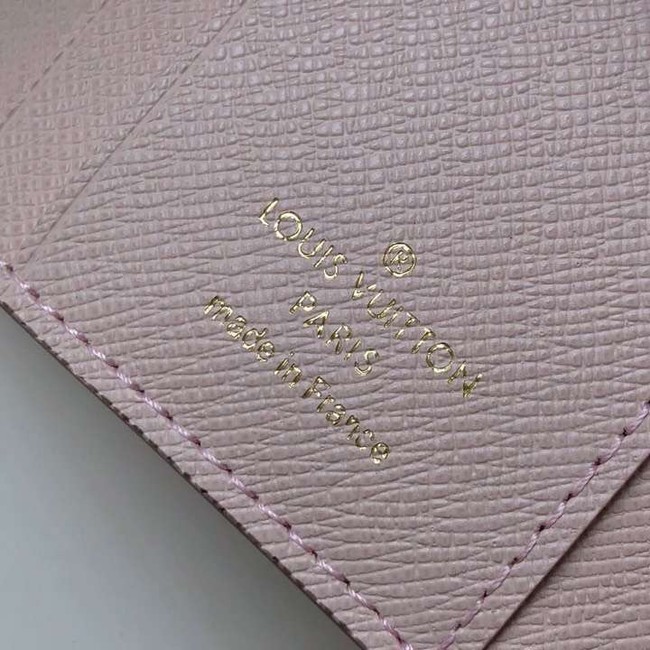 Louis vuitton original ZOE WALLET M62933 pink