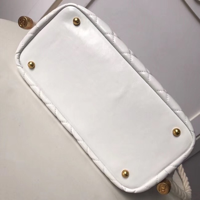 Chanel hobo handbag AS0076 white