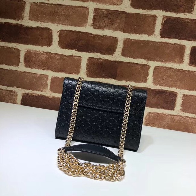 Gucci Mini leather bag 449636 black